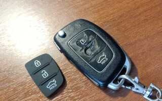 Как поменять кнопки на ключах hyundai solaris
