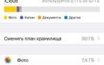 Как убрать надпись хранилище iphone заполнено