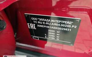 Где у kia sportage vin номер