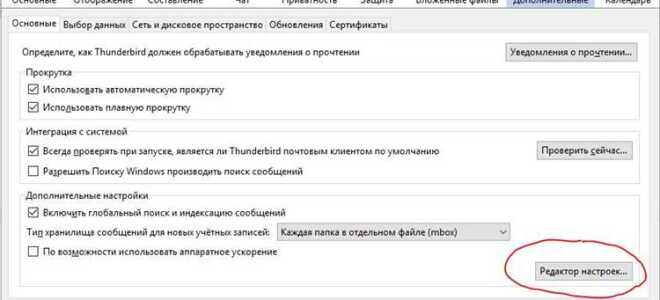 Как настроить автоматический ответ в mozilla thunderbird