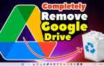 Как удалить google drive с компьютера windows 10