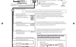 Как настроить aux на магнитоле kenwood
