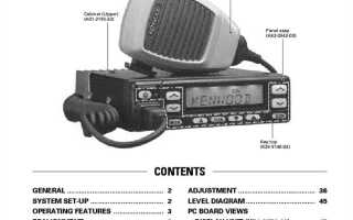 Как разобрать kenwood tk 380