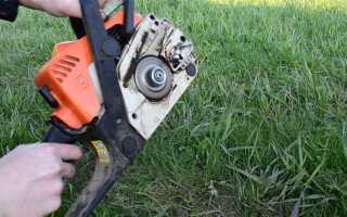 Как запустить бензопилу stihl ms 180
