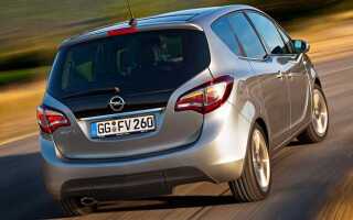 Как выглядит машина opel meriva