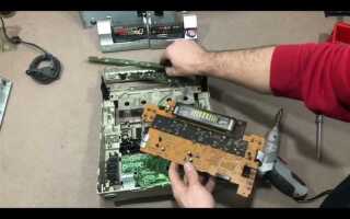 Как поменять пассики на sony mhc rx99