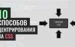 Как выровнять кнопки по центру css