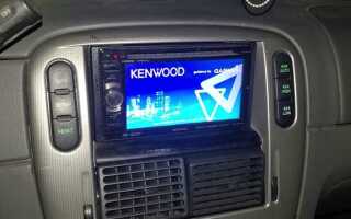 Как настроить время на машинных часах kenwood