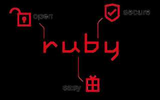 Как узнать версию ruby