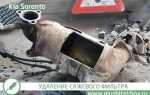 Как запустить регенерацию сажевого фильтра kia sorento