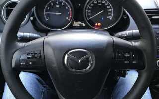 Как снять руль mazda 3 bl
