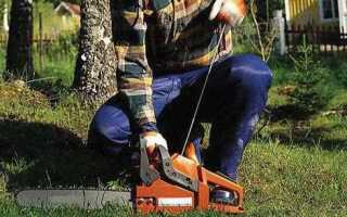 Как пользоваться бензопилой stihl