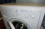 Как включить стиральную машину indesit wisl 103