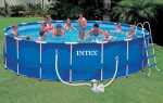 Как сложить бассейн intex