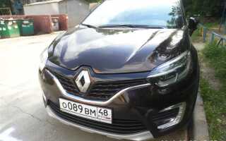 Где находится номер мотора renault kaptur