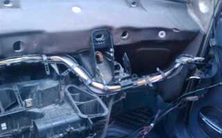 Где находится заслонка печки citroen berlingo m49