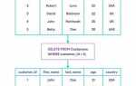 Как удалить временную таблицу sql