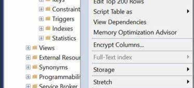 Как установить primary key в sql