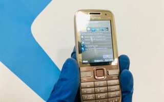 Как перепрошить nokia e52