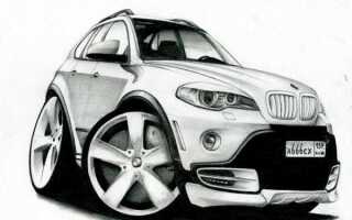 Как нарисовать bmw x5