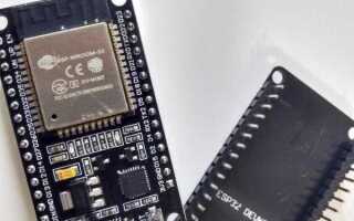Как установить esp32 в arduino ide