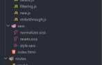 Как выглядит основной файл сервера на node js