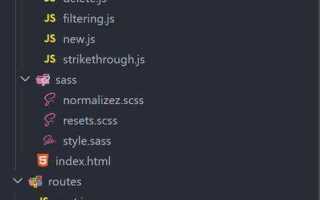 Как выглядит основной файл сервера на node js