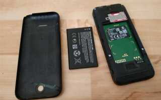 Как открыть крышку nokia