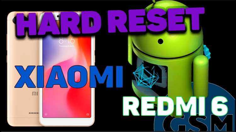 Как сделать сброс настроек на xiaomi redmi 4x
