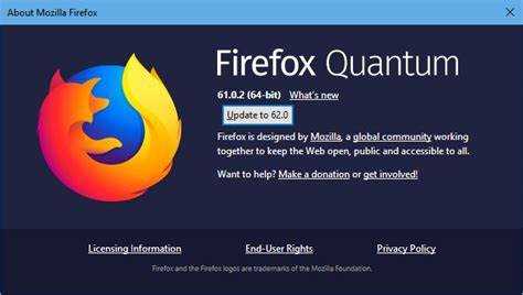 Как обновить браузер mozilla firefox для windows xp