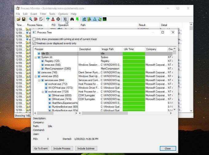 Как временно заменить диспетчер задач на Process Explorer