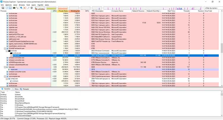 Как закрепить Process Explorer на панели задач