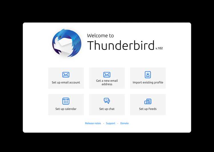 Решение проблем с повторным входом после выхода из Mozilla Thunderbird