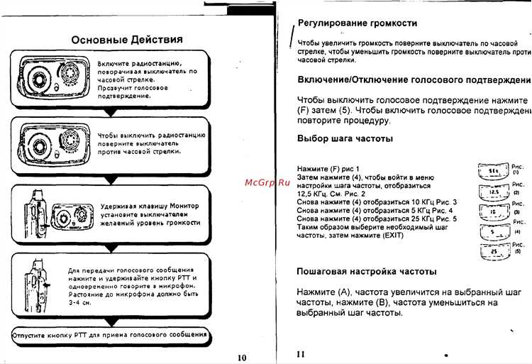 Проверка текущей установленной частоты на дисплее рации