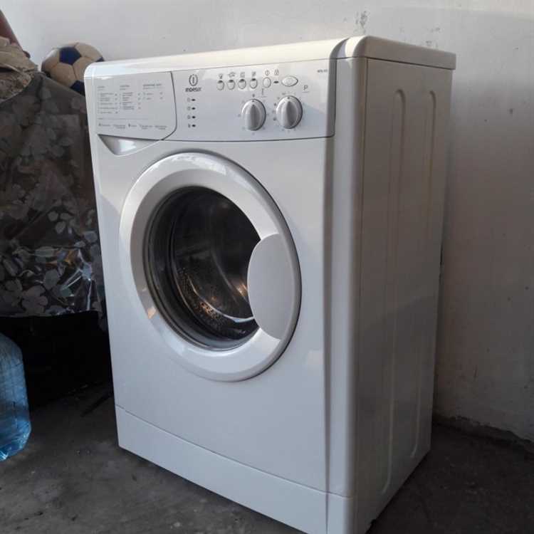 Пошаговая настройка начальных параметров стиральной машины Indesit WISL 103