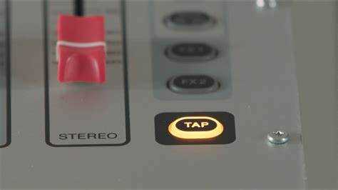 Как отключить кнопку tap на yamaha tf