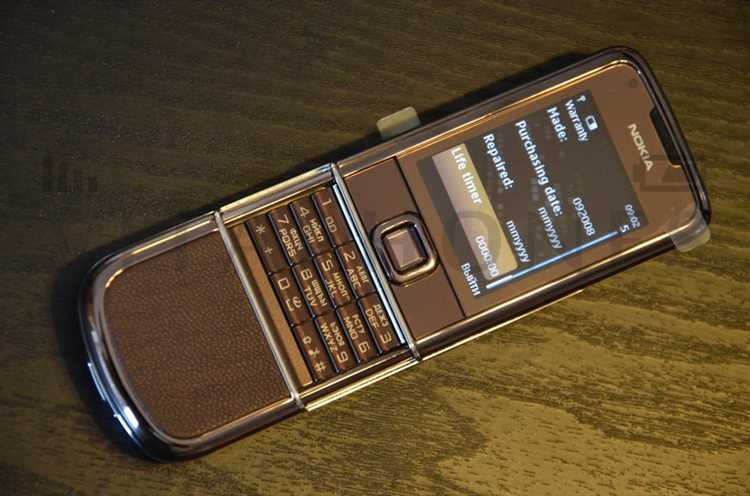 Как отличить оригинал nokia 8800 sirocco