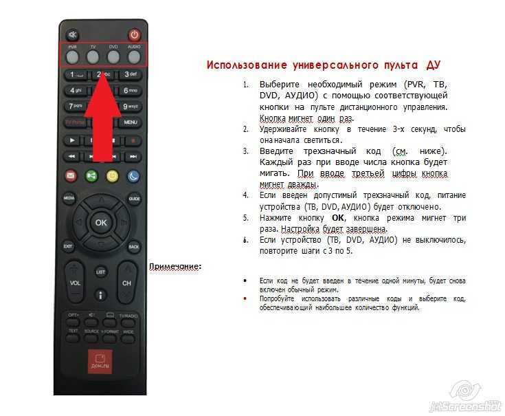 Особенности настройки пульта для телевизоров Vestel