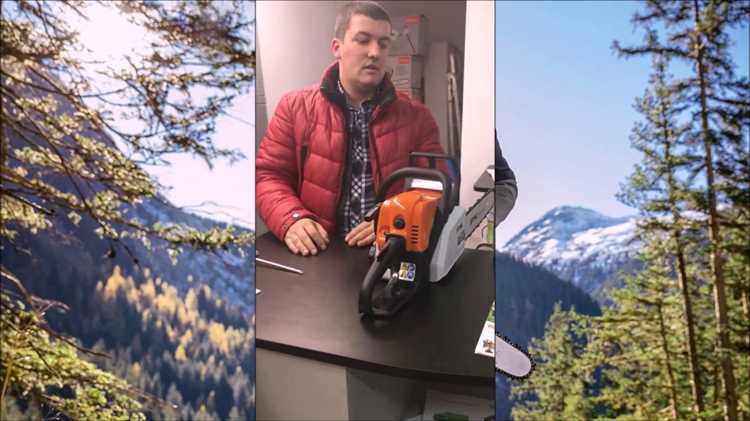 Как безопасно включать и выключать бензопилу Stihl