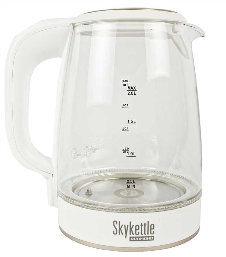 Как выбрать нужную температуру для нагрева воды на чайнике SkyKettle Redmond