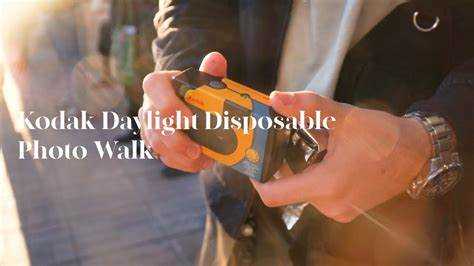 Как пользоваться kodak daylight одноразовым