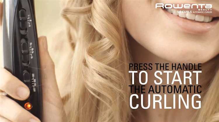 Подготовка волос перед использованием щипцов Rowenta So Curls