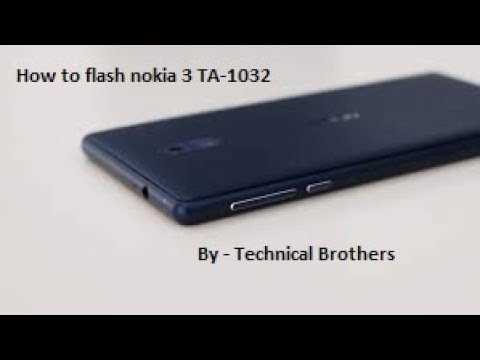 Поиск и загрузка подходящей прошивки для Nokia 3 TA 1032
