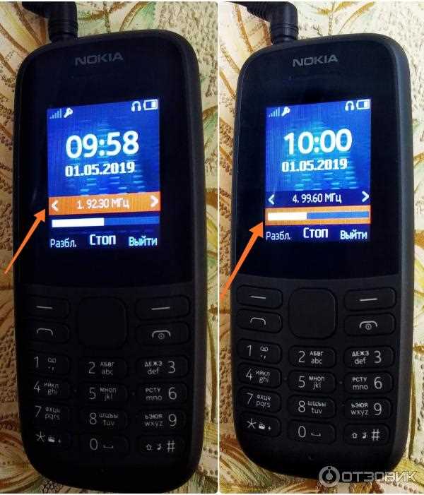 Как включить nokia 105