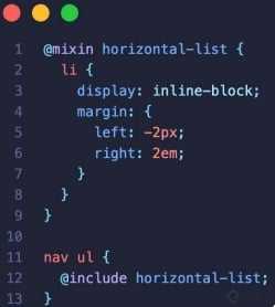 Что такое миксин и зачем он нужен при написании CSS