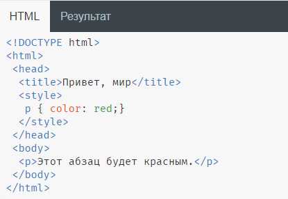 Курсивный текст с использованием CSS