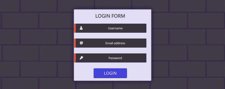Использование CSS для позиционирования элементов формы