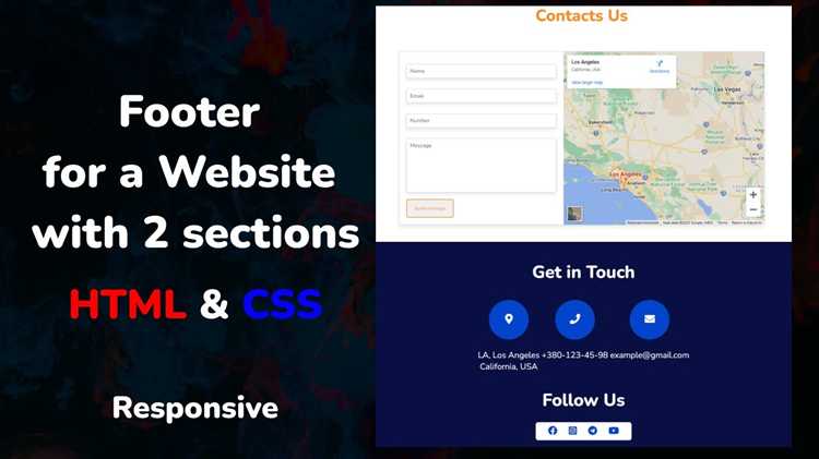 Реализация фиксированного нижнего колонтитула с использованием CSS