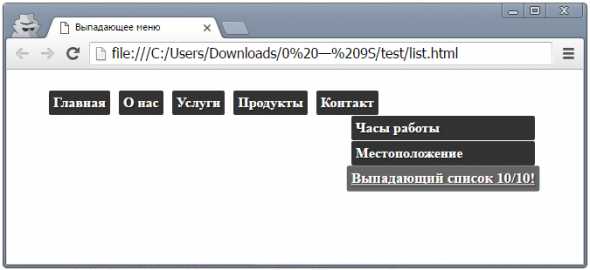 Как управлять видимостью элементов с помощью CSS