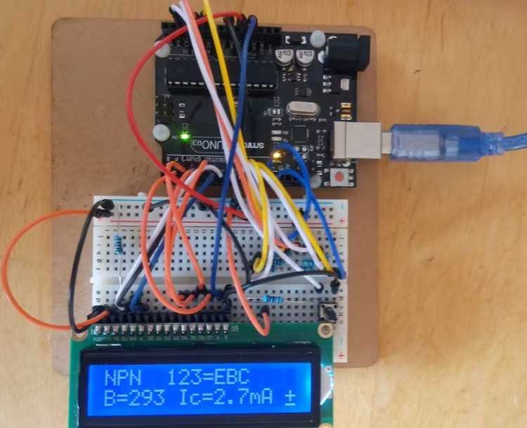 Подключение Arduino к схеме тестера